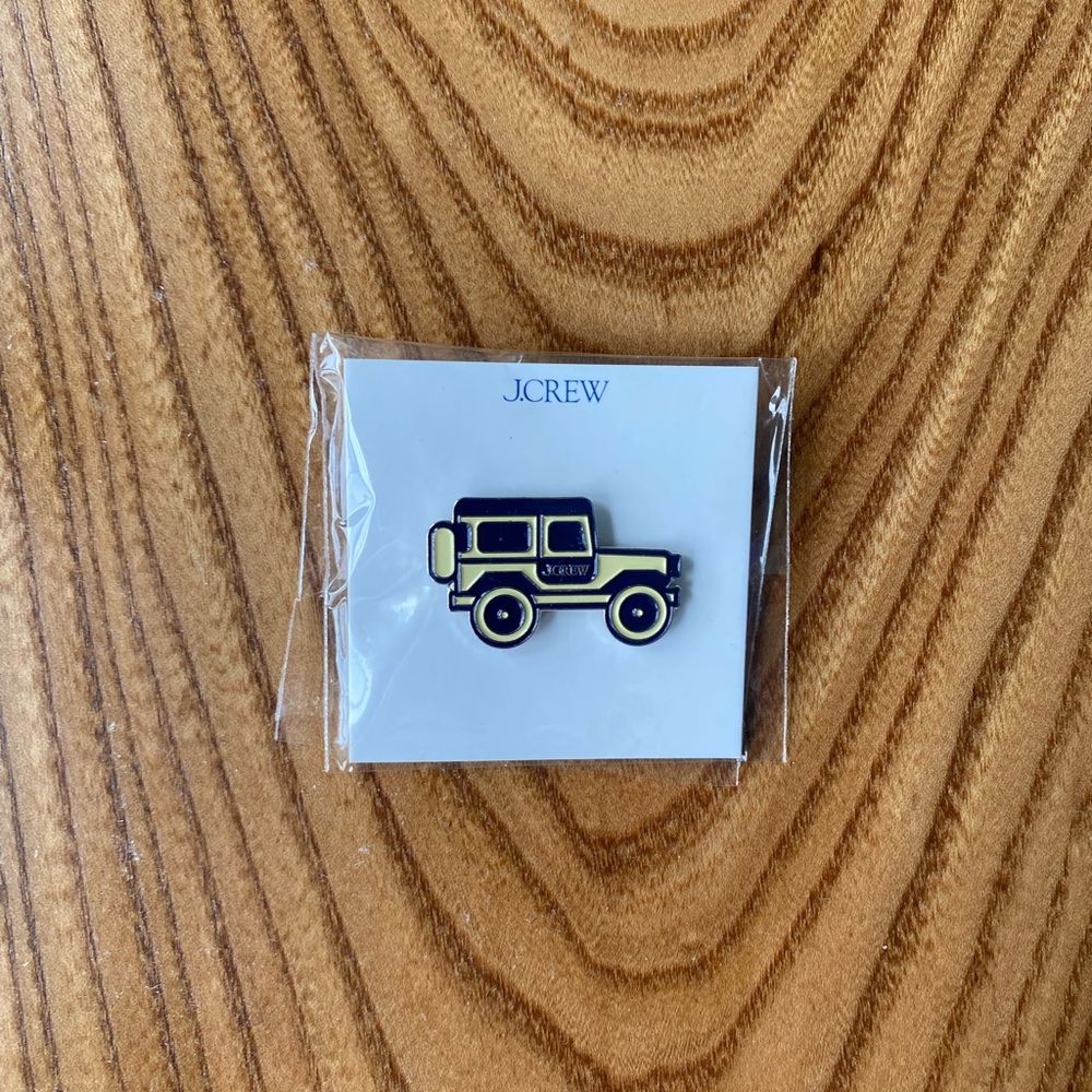 J. Crew | Jeep pin | NWT